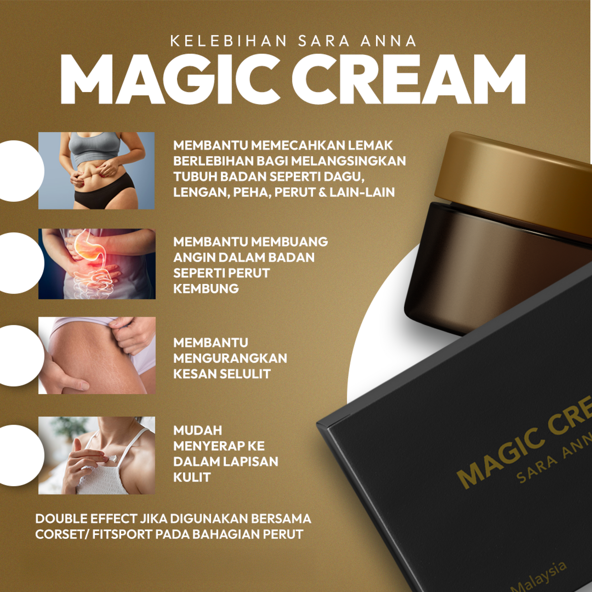 MAGIC CREAM BY SARA ANNA