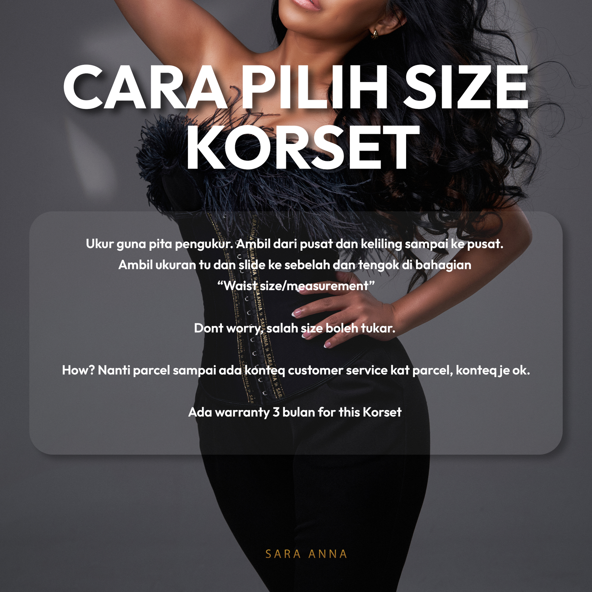 PREMIUM CORSET BY SARA ANNA